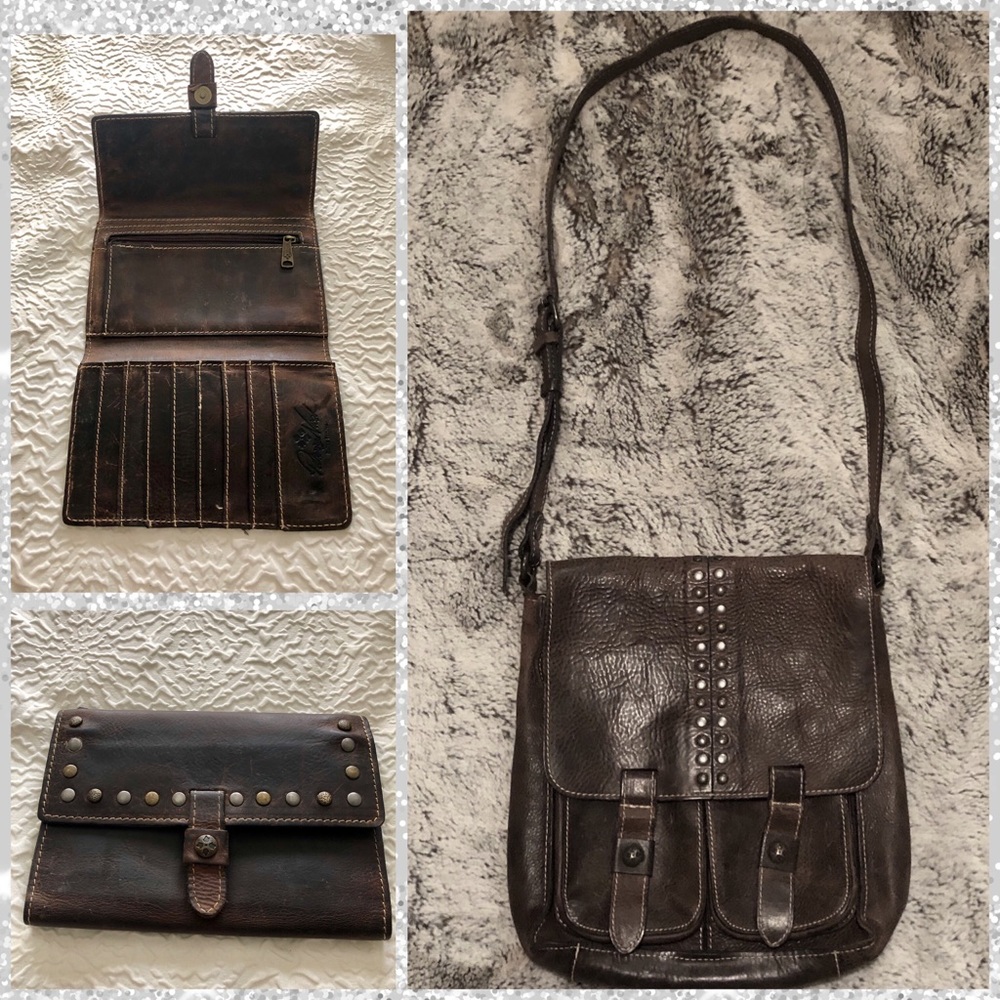 Patricia Nash Crossbody Purse & Wallet Set